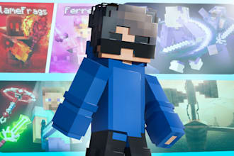 create eye catching professional minecraft thumbnails