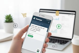 set up klaviyo SMS campaigns to increase repeat purchases