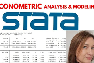 do econometric modeling and data analysis in stata