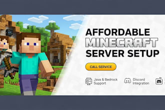 setup, create and develop a professional paper spigot server, smp server, bukkit