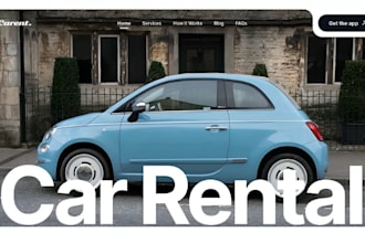 build squarespace car sharing website peer to peer mobility transport website