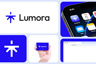 design a modern logo for your startup or saas business
