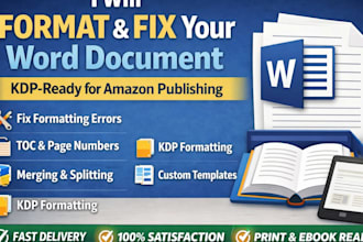 format design edit and fix your microsoft word document professionally