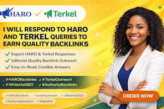 respond to haro and terkel queries to earn quality backlinks