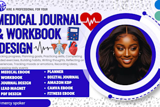 do medical workbooks,flashcards,KDP journals, planners,PDF lead magnet,and ebook