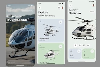 develop private jet charter, air charter website, helicopter rental website