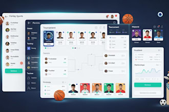develop fantasy sport app tournament app sport management website