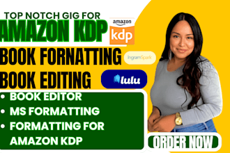 amazon kdp book formatting, kdp book editing, amazon KDP book cover design