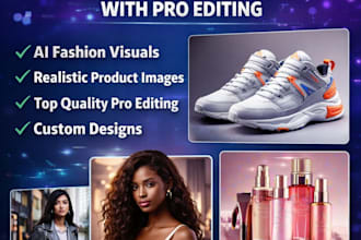 design photorealistic ai fashion visuals and product images