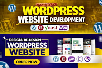 design wordpress website development full stack developer website design