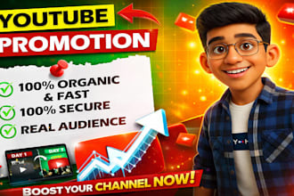promote organic youtube channel growth with video marketing