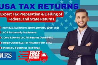 efile US tax returns for individuals and businesses including form 1040 and 1120