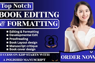 proofread and edit, format fiction novel, developmental ebook edit