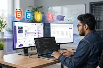 build responsive web applications and websites using laravel react
