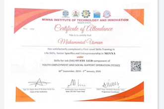 do a custom certificate perfectly