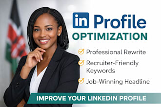professionally optimize your linkedin profile for job