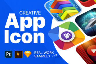 create a custom app logo or icon design