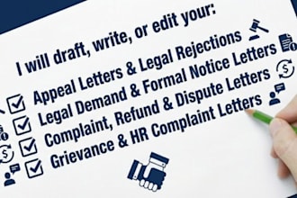 draft a professional legal demand letter to assert your rights quickly