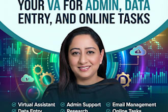 your VA for admin, data entry, and online tasks