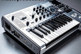 make electronic music albums, tracks, background sounds and samples