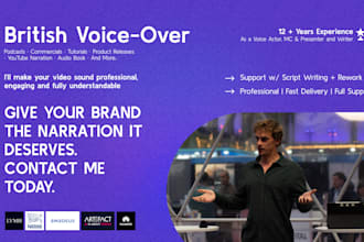 record a professional voiceover for your startup video or demo