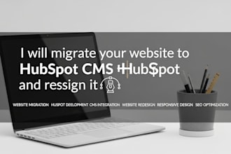 migrate your website to hubspot cms and redesign it