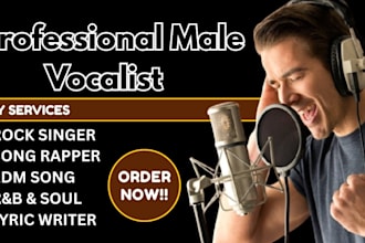 be metal singers of country, rock, edm, and gospel male rapper