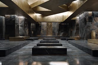 sketch architecture and interior design