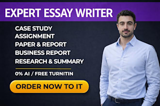 write research,essay, case study and project work for universities and colleges