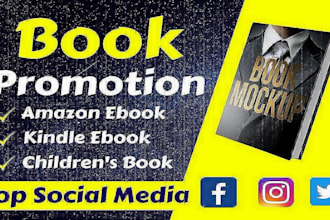 do organic kindle book promotion amazon children book romance book promotion