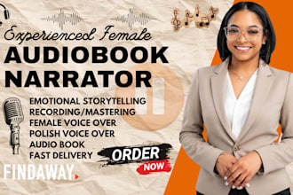 record african american female voice over for christian audiobook on findaway