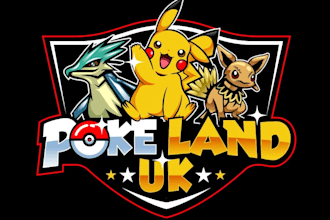 do a professional modern pokemon logo