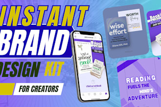 create a clean instagram brand kit that stop scrolling for creators