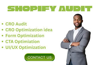 do shopify audit, shopify store optimization through cro