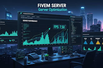 fivem server optimization lag fix performance boost rp servers