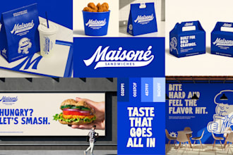design premium restaurant branding and websites for food businesses