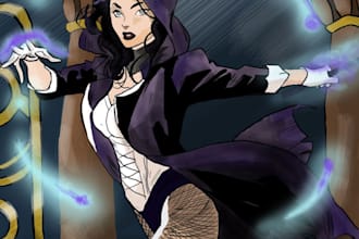 ilustraciones originales con estilo artístico
