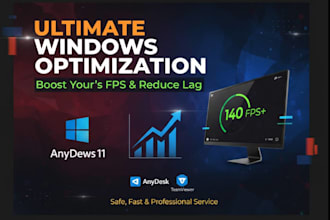 optimize your windows PC for maximum gaming performance and fps