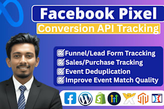 setup meta facebook pixel conversion API tracking for ghl,shopify,wordpress,wix