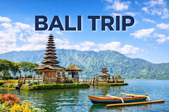 plan a customized bali trip itinerary for you