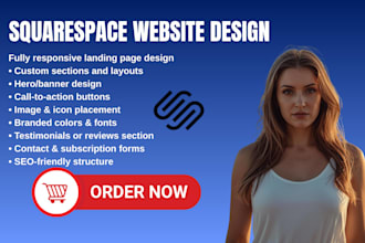 design squarespace real estate, booking website and odoo website