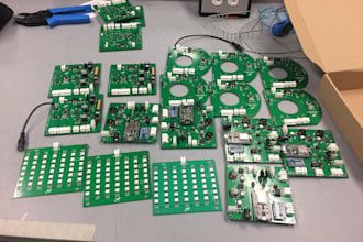 develop microcontroller firmware for uart, spi, i2c, can and rs485