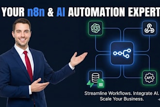 automate your business using n8n, ai agents and webhooks
