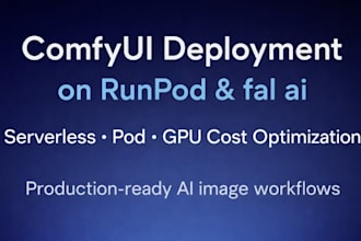 deploy your comfyui workflow on runpod or fal ai