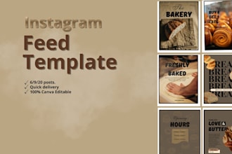 design editable instagram templates in canva