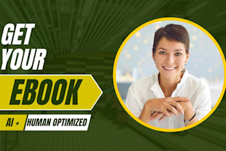 write high quality ai ebook with human touch in any field