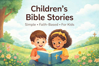 write engaging childrens bible stories with moral lessons