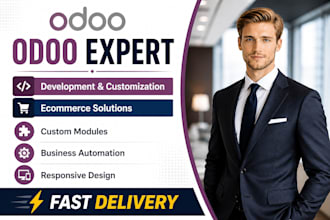 do odoo development, customization, website and ecommerce setup