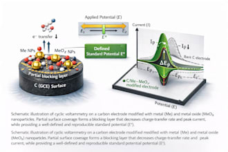 create CV, eis and electrochemical figures for research papers