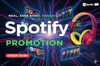 do spotify music promotion, spotify track, album promotion